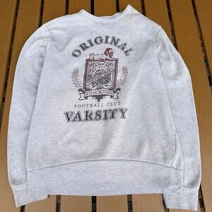 Thread Wave, White graphic UK-themed football sweater